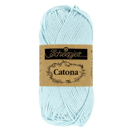 Scheepjes Catona Garn 509 Baby Blå - 10g