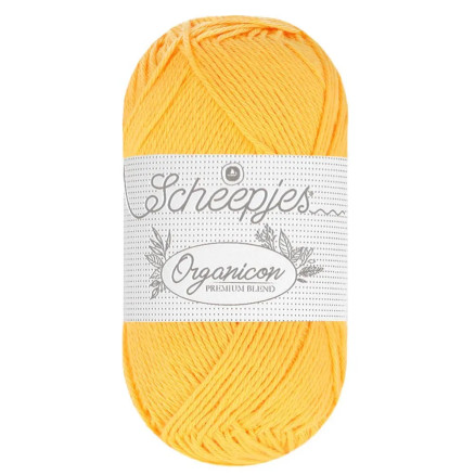 Scheepjes Organicon Garn 238 Glad Solsikke