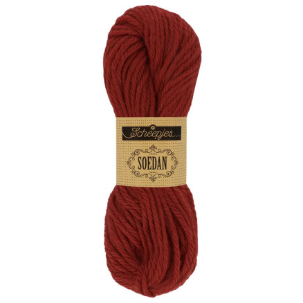 Scheepjes Soedan Garn 1308 Rød Brun