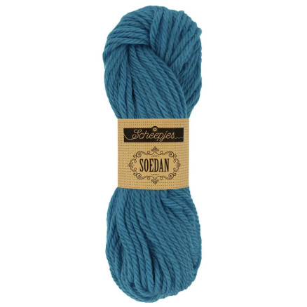 Scheepjes Soedan Garn 1345 Denim Blå