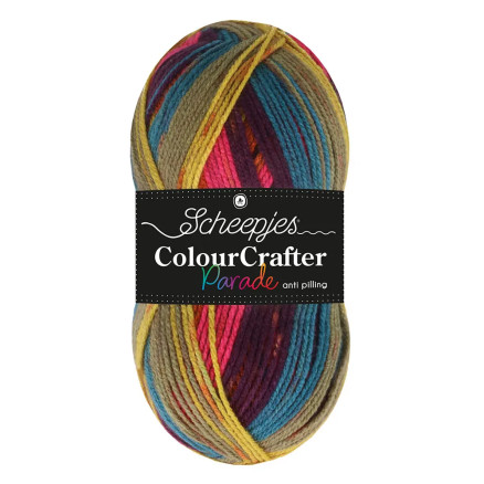 Scheepjes Colour Crafter Parade Garn 609 Efterårs Regnbue