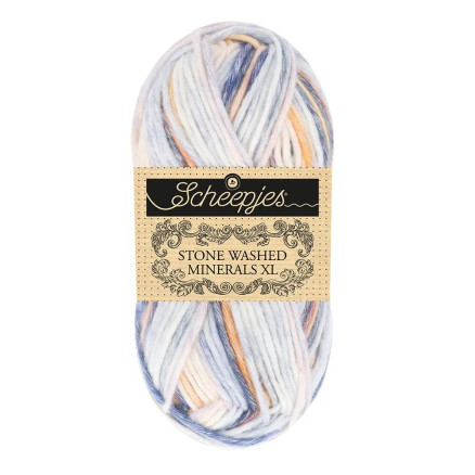 Scheepjes Stone Washed XL Minerals Garn 919 Kobolt Kobber