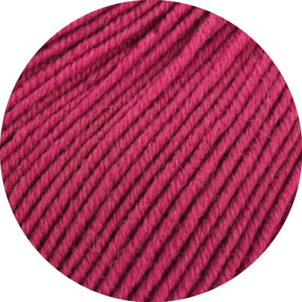 Lana Grossa Cool Wool Melange Garn 432 Indisk Rød Meleret