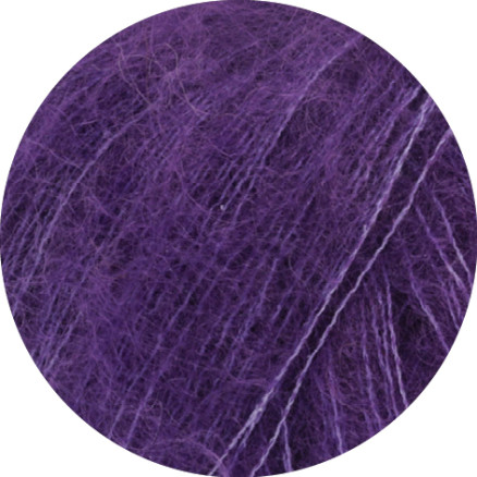 Lana Grossa Silkhair Unicolor 193 Mørk Violet