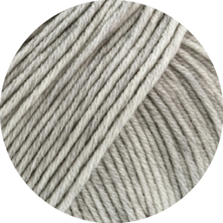 Lana Grossa Cool Wool Big Vintage Garn 7169 Lysegrå