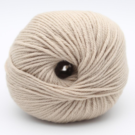 Kremke Soul Wool The Merry Merino 140 GOTS Garn 02 Beige