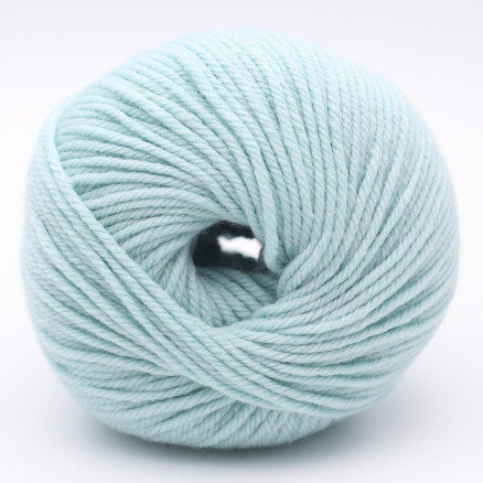 Kremke Soul Wool The Merry Merino 140 GOTS Garn 20 Isblå