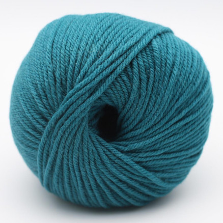 Kremke Soul Wool The Merry Merino 70 GOTS Garn 18 Mørk Petroleum