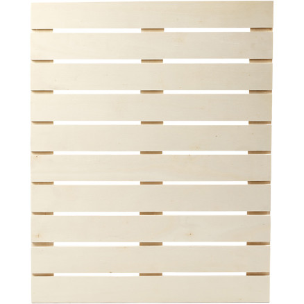 Vægdekoration, str. 40x50,2 cm, tykkelse 1,1 cm, 1 stk.