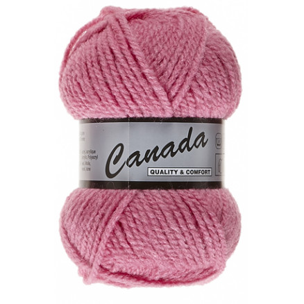 Lammy Canada Garn Unicolor 720 Mørk Rosa