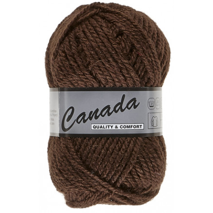 Lammy Canada Garn Unicolor 048 Brun