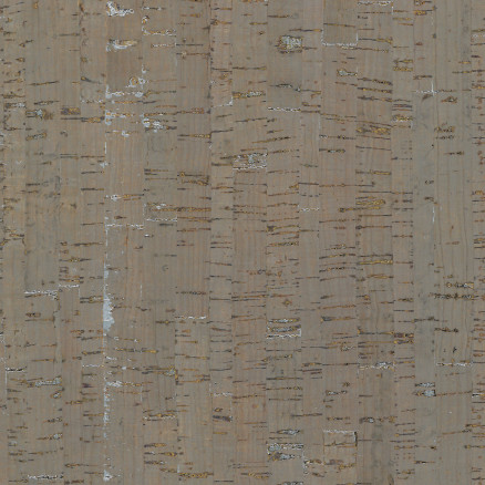 Cork Metallic Kork Stof 63cm Farve 104 - 50cm