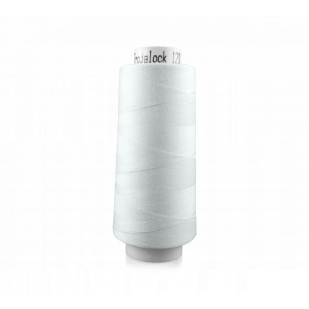 Amann/Mettler Trojalock 120 Overlocktråd 2000 Hvid - 2500m