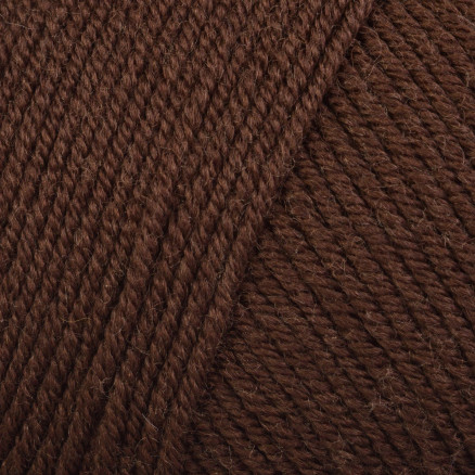 Infinity Hearts Baby Merino Garn Unicolor 33 Mørkebrun