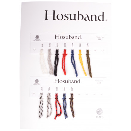 Ãstex Hosuband Farvekort