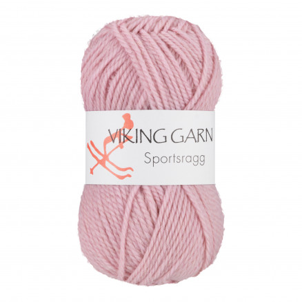 Viking Garn Sportsragg 574 Lys Rosa