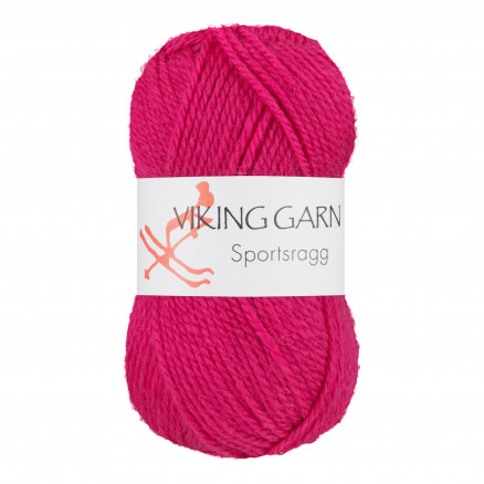 Viking Garn Sportsragg 572 Cerise