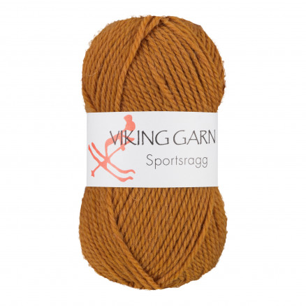 Viking Garn Sportsragg 546 Okkergul