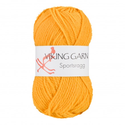 Viking Garn Sportsragg 545 Gul