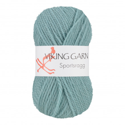 Viking Garn Sportsragg 536 Lys Petroleum