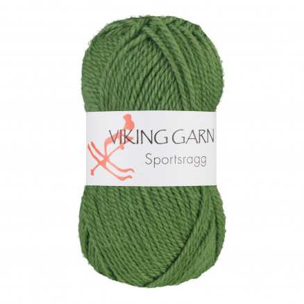 Viking Garn Sportsragg 533 Grøn