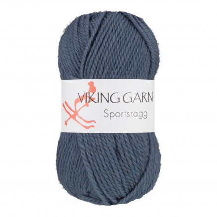 Viking Garn Sportsragg 527 Denim Blå