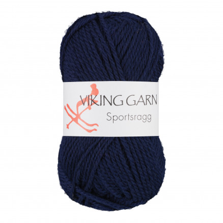 Viking Garn Sportsragg 526 Marine Blå