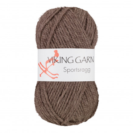 Viking Garn Sportsragg 519 Lys Brun