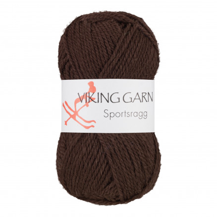 Viking Garn Sportsragg 518 Brun
