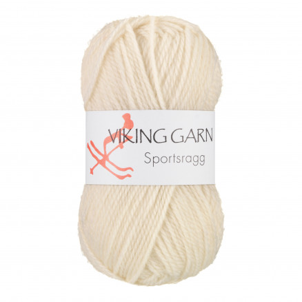 Viking Garn Sportsragg 502 Natur