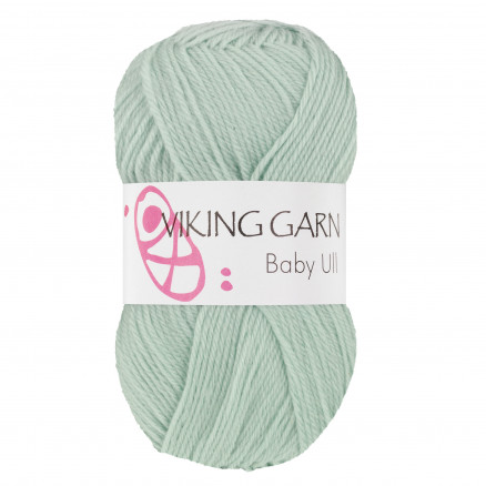 Viking Garn Baby Ull 337 Lys Mintgrøn