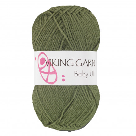 Viking Garn Baby Ull 334 Grøn