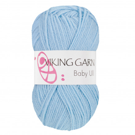 Viking Garn Baby Ull 324 Blå