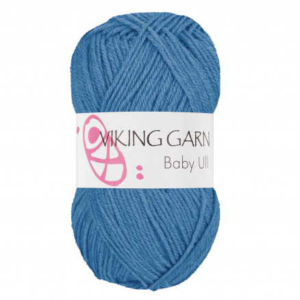 Viking Garn Baby Ull 323 Kongeblå