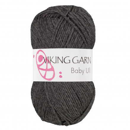Viking Garn Baby Ull 315 Grå