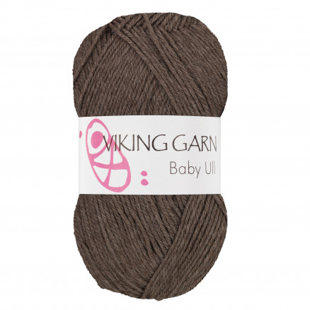 Viking Garn Baby Ull 308 Brun