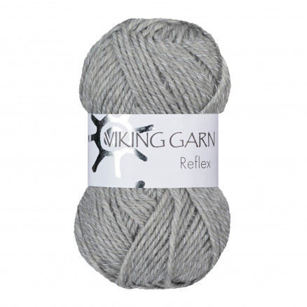 Viking Garn Reflex 413 Lys Grå