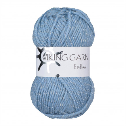 Viking Garn Reflex 421 Lys Blå