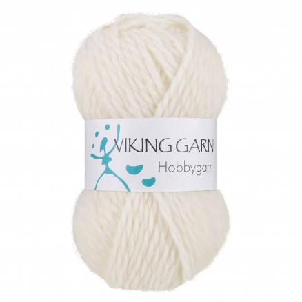 Viking Garn Hobbygarn 900 Hvid