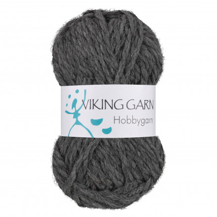 Viking Garn Hobbygarn 915 Grå