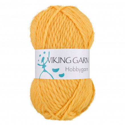 Viking Garn Hobbygarn 946 Gul
