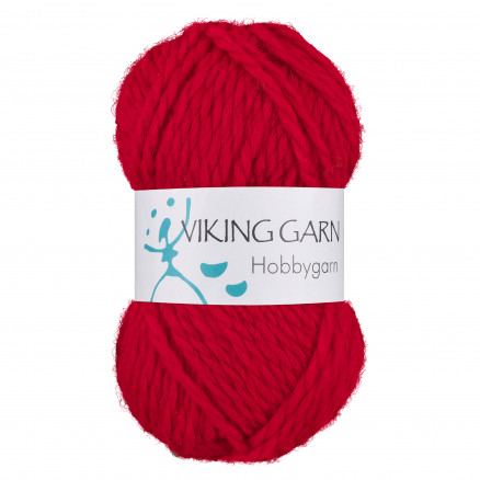 Viking Garn Hobbygarn 950 Rød