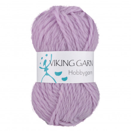 Viking Garn Hobbygarn 967 Lys Lilla