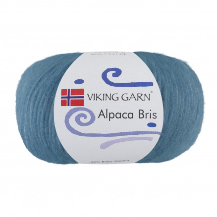 Viking Garn Alpaca Bris 326 Lys Jeansblå