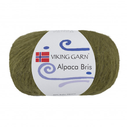 Viking Garn Alpaca Bris 335 Grøn