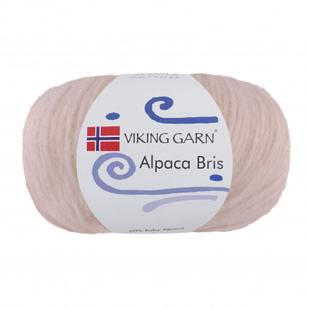 Viking Garn Alpaca Bris 363 Pudderrosa