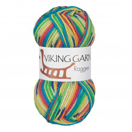Viking Garn Raggen 735 Multi Tuttifrutti