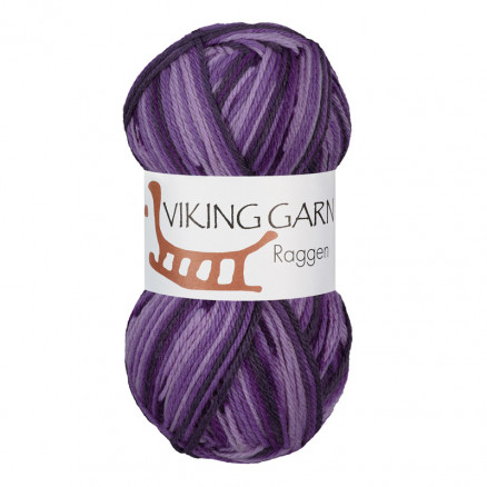 Viking Garn Raggen 769 Multi Lilla