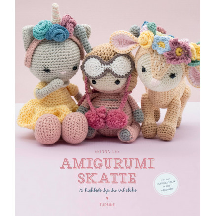 Amigurumiskatte - Bog af Erinna Lee