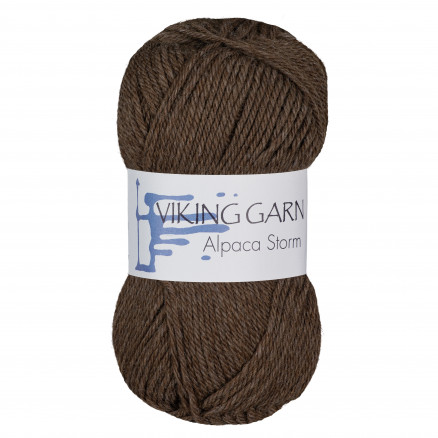 Viking Garn Alpaca Storm 508 Brun